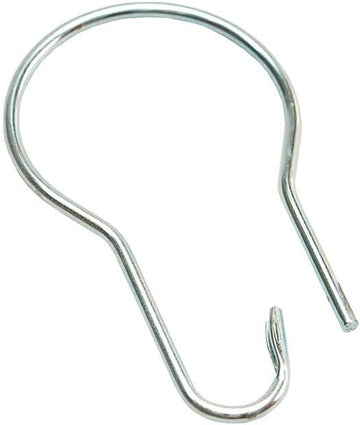 RV Designer Collection A403 Metal Shower Curtain Rings, 12 Pack Quantity 1