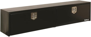 Buyers Products - 1702940 Topsider Truck Box with T-Handle Latch, Black Steel, 16 x 13 x 72 Inch 72" Width Black