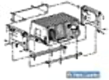 Cummins Onan A030X652 Generator Mounting Kit
