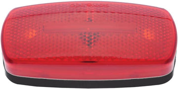Optronics MC32RBS Mark Light Oval Black Base Red 1