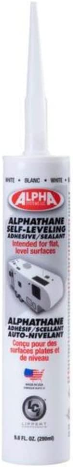 Alpha Systems 862215 ALPHATHANE 5121 100% Solids Self-Leveling Sealant - 9.8 oz. Tube, White