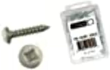 AP Products PSQ50W8112 Recess Screw44; 8 x 1.5 in. - 50 Pack