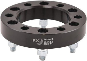 FX WHEEL W655001B 6X5.5-6X5.5 Wheel Adapter, BLK