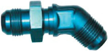 SPEEDFX -6AN BLK 45 Degree Bulkhead Flare 560637BK