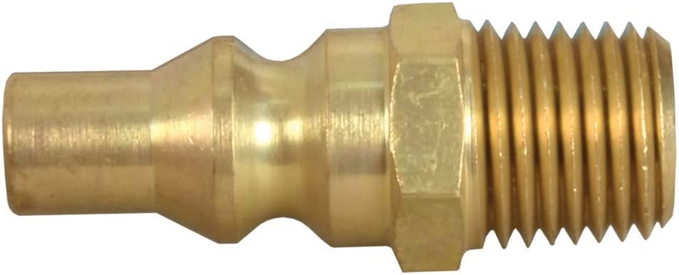 JR Products 07-30445 Quick Coupler Connection - 1/4" MPT x Male Quick Disconnect