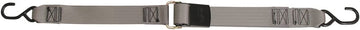 BoatBuckle Kwik-Lok Gunwale Tie-Down, 2-Inch x 16-Feet, Black