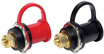 Allstar Performance ALL76139 Battery Charger Post, (Pack of 2) Red and Black Pair