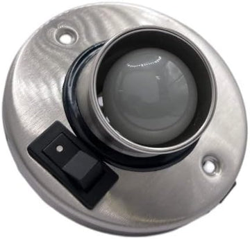 RV Designer L880, Reading Light with Switch, Recessed, Directional, Nickle