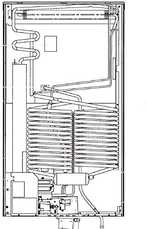 Dometic Refrigerator Cooling Unit 806 with Thermal Fuse, 3313470.008