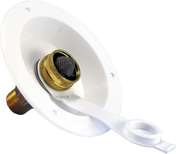 Thetford 94218 City Water Dish W/Brass Cv,