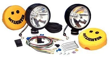 KC HiLiTES 238 Daylighter Black 100w Spot Beam Light System
