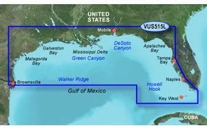 Garmin VUS515L - Brownsville-Key Largo - SD Card