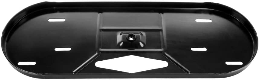 JR Products 07-31535 Lp Tank Pan Standard Black