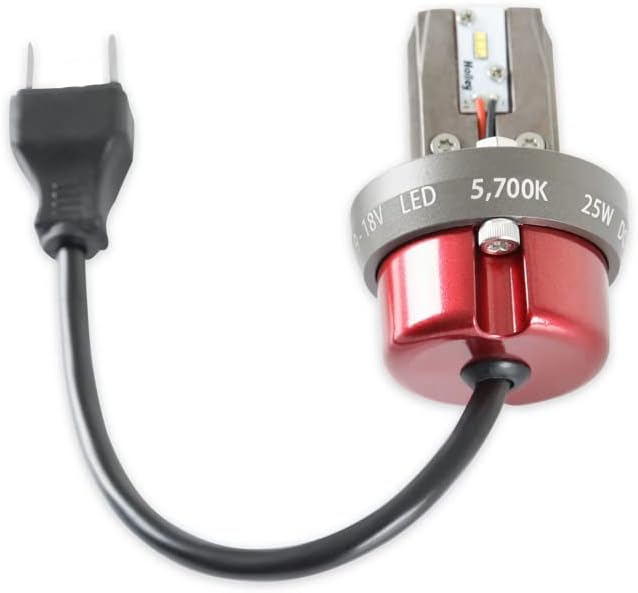 Holley Retrobright LFRB06 LED Forward Facing Light Bulb - High Beam Only - Replacement Cartridge - Modern White (5700K)