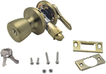 AP Products 013-235-SS Stainless Steel Entrance Knob Lever Lock Set