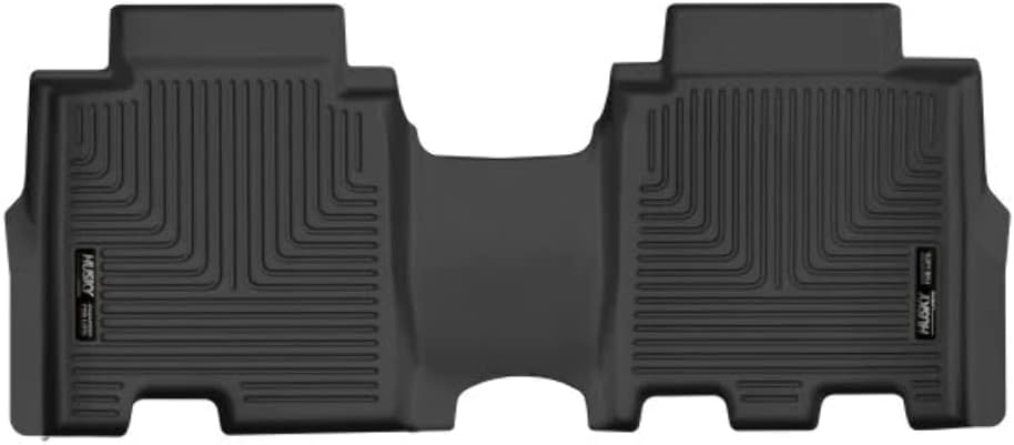 Husky Liners — X-ACT Contour | 2021-2023 Ford Bronco 4 Door, 2nd Row Floor Liners - Black, 1 pc. | 55951