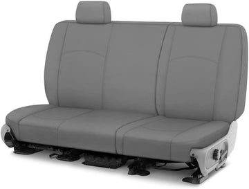 Covercraft Carhartt SeatSaver Custom Seat Covers | SSC8489CAGY | 2nd Row 60/40 Bench Seat | for Select Chevrolet Silverado/GMC Sierra Models | Gravel