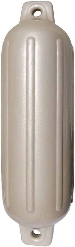 Taylor Made 282679 Storm Gard Inflatable Vinyl Fender - 8.5" x 27", Aurora Gold