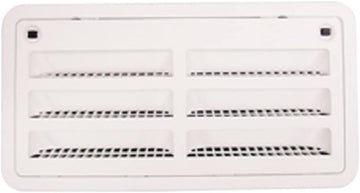 Dometic 3109492.003 Polar White Lower/Upper Side Vent