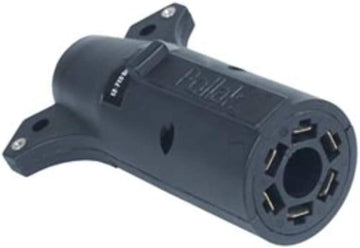 Pollak 12-719P 7-Way Rv To 6-Way Round Adapter