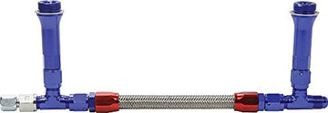 Allstar Performance ALL26154 Fuel Line Kit 9-5/16Instd Holley -6An Blue