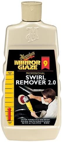 Meguiar'S Mirror Glaze Swirl Remover (No.9) Removes Light Scratches Swirl Marks & Mild Defects 16 Fl