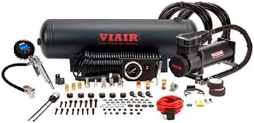 Viair 20002: 485C Stealth Black Gen 2 Onboard Air System (12V, 200 Psi Compressor, 2.5 Gal Tank)