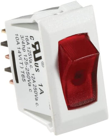 RV Designer Collection S241 Rocker Switch Ill. On/Off -, White