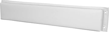 TAYLOR MADE PRODUCTS Hull-Saver Vinyl Covered Straight Dock Bumper, White, 24" L x 4" T x 2-1/2"D