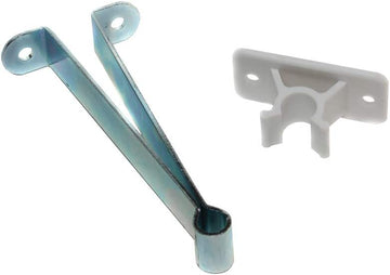 RV Designer Collection E267 4 Inch Entry Door Holder with Metal/Plastic Clip