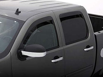 Auto Ventshade 994004 Seamless in-Channel Ventvisor, 4 Piece Low Profile - Smoke