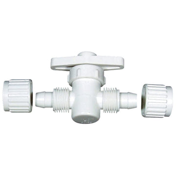 Flair-It 16879 Plastic Straight Stop Valve, 0.375