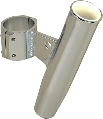 CE Smith Aluminum Clamp-On Rod Holder - Fits 2"" - 2.375"" OD - Silver