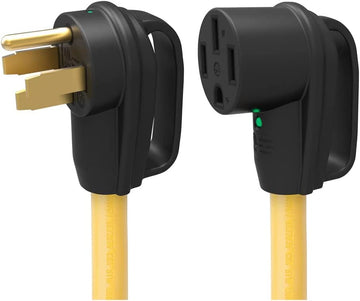 ParkPower 50ARVE25 Extension Cord with Handle and Indicator Light - 50A, 25' 25 Feet