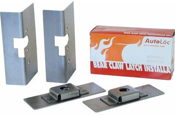 Autoloc AUTBCINSTL Large Bear Claw Door Latch Install Kit