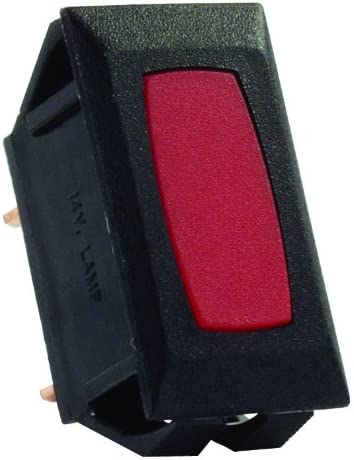 JR Products 12725 Red/Black Indicator Light for Switch