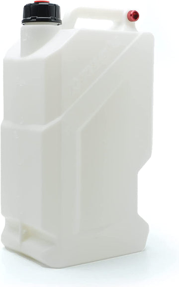 Risk Racing (00389) EZ5-5 Gallon Utility Jug (No Hose Bender or Floor Mount) White EZ5 Utility Jug - 5-Gallon