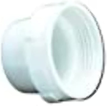 Barker Mfg. 11942 3 Threaded Straight Sewer Hose Adapter
