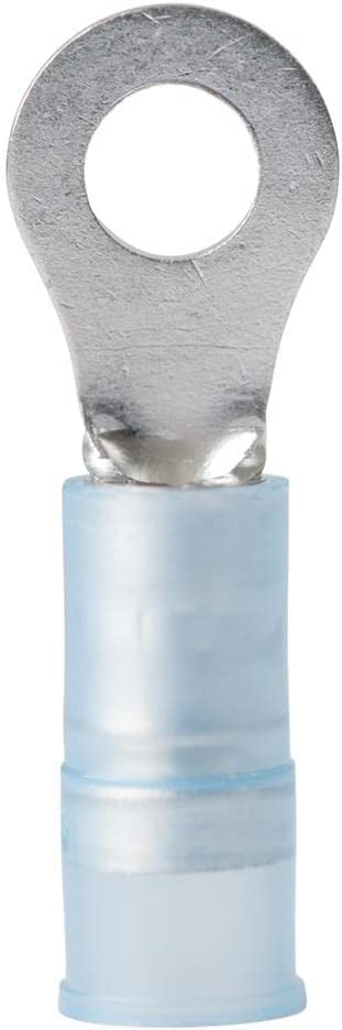 Ancor 230212 Blue 16-14 Wire #8 Fastener Nylon Insulated Ring Terminal 6/PK