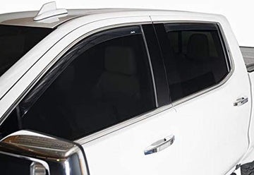 Auto Ventshade 194040 in-Channel Ventvisor - 4 Piece In-Channel - Smoke