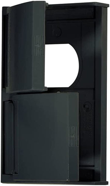 RV Designer Snap Cover Oulet Plate, Weatherproof, AC Electrical Black