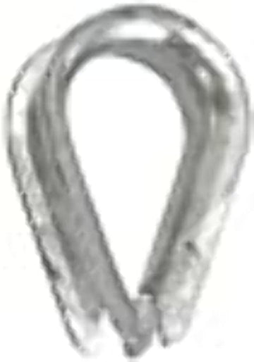 WHITECAP S-1541P - Whitecap Galvanized Rope Thimble - 1/2" S-1541P