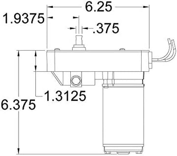 A P Products 014-132682 18:1 - Venture Actuator Motor