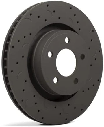 Hawk Performance Brakes HTC5344 Talon Cross-Drilled and Slotted Vented Rotor, 10.3 in. Diameter, 1.85 in. Height