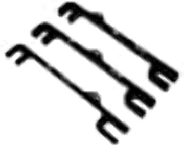 Detroit Speed 031721DS Camber Shim Track Kit - Factory Subframe