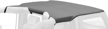 Bestop 52586-35 Black Diamond Header-Style Bikini Top for 10-12 Wrangler JK 2-Door