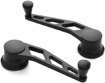 Lokar XIDH-2014 Black Billet Aluminum Window Crank - Pair
