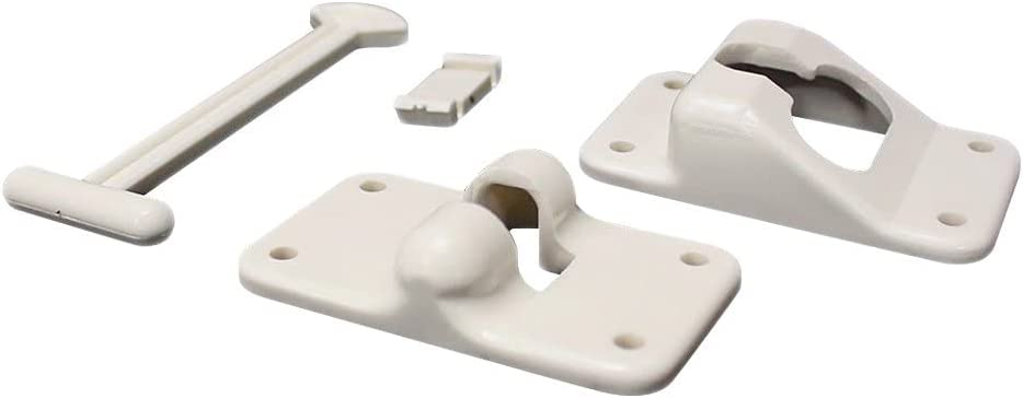 Lippert Component M6V-381411 6 ft. Polar Holder Door - White