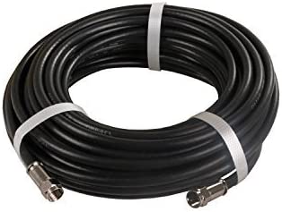 JR Products 47975 20-Feet Rg6 Cable with Compression Ends