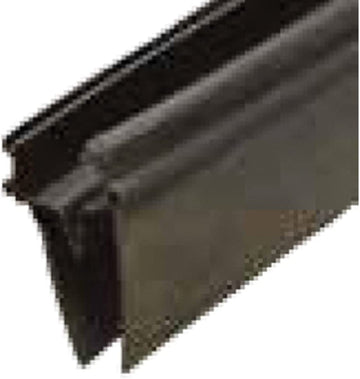 AP Products 018-2082-168 Black Double EKD Seal Base with 2-3/4" Wiper - 1-1/2" x 3-1/2" x 14'